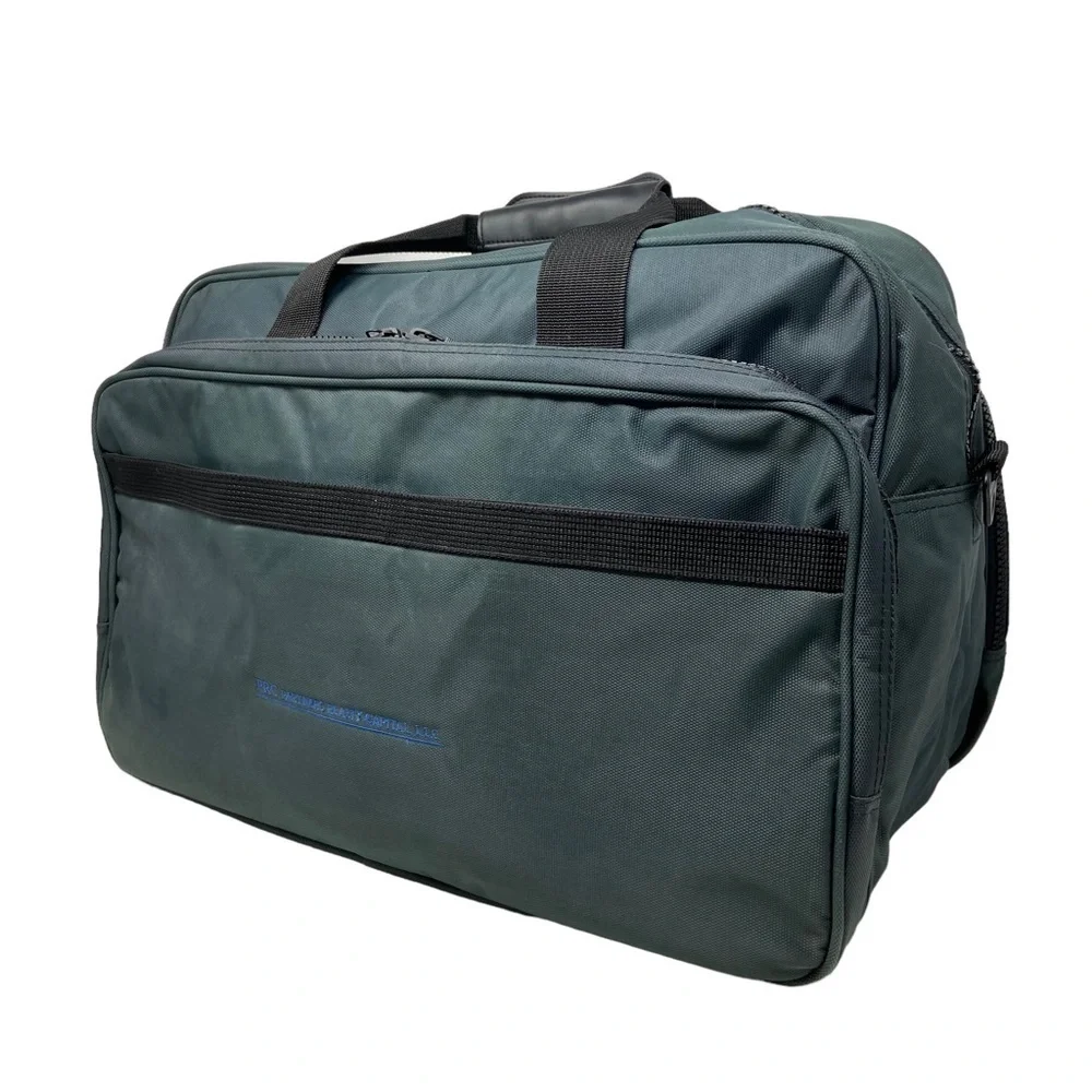 Green Medium Two Handle Duffle Bag. 20”